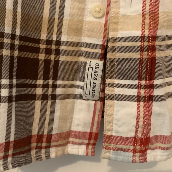 Chaps XXL Mens Plaid Casual Shirt - Picture 3 of 11